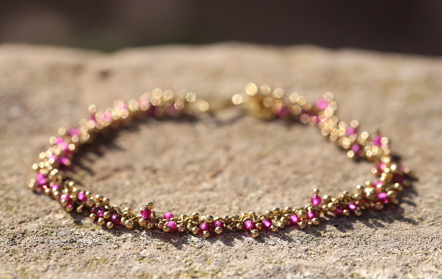 Ruby Mulberry Bracelet