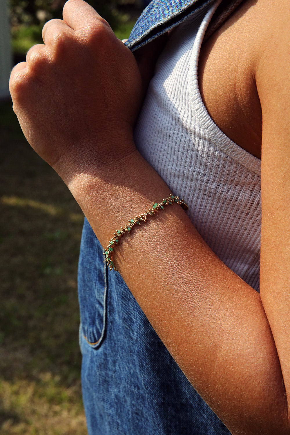 Emerald Mulberry Bracelet