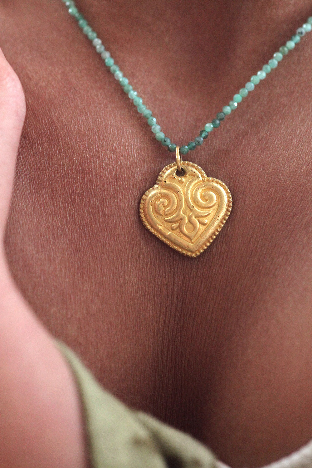 Golden Heart Necklace