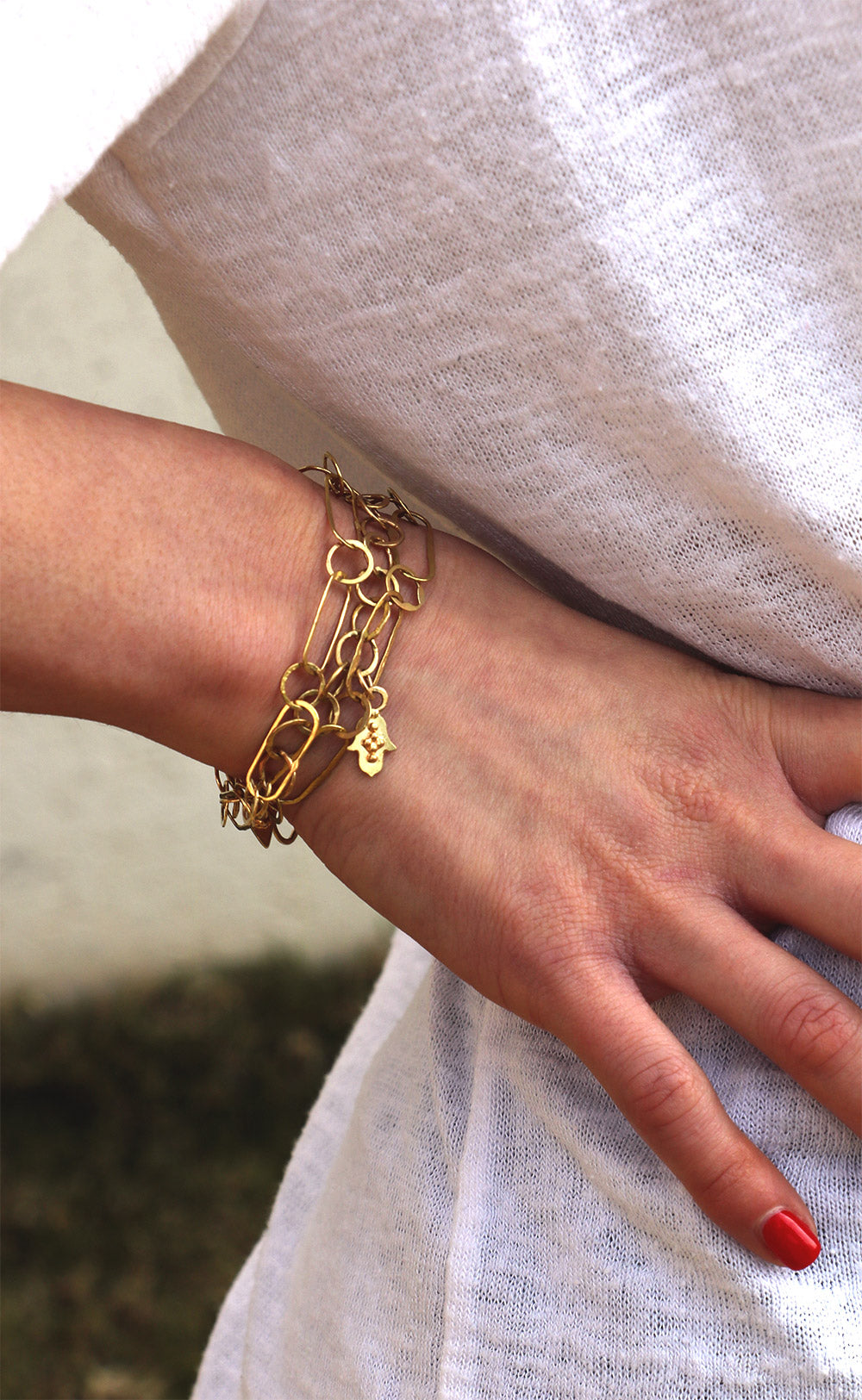 Chain Bracelet with Pendants
