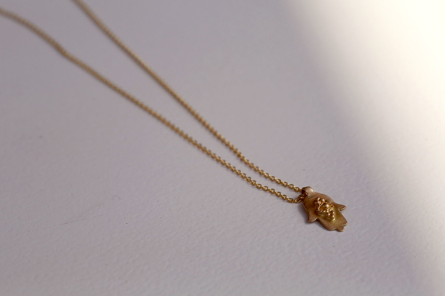 Decorated Hamsa Pendant