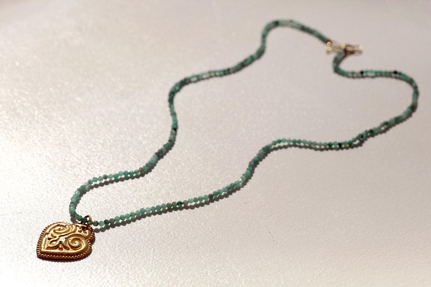 Golden Heart Necklace
