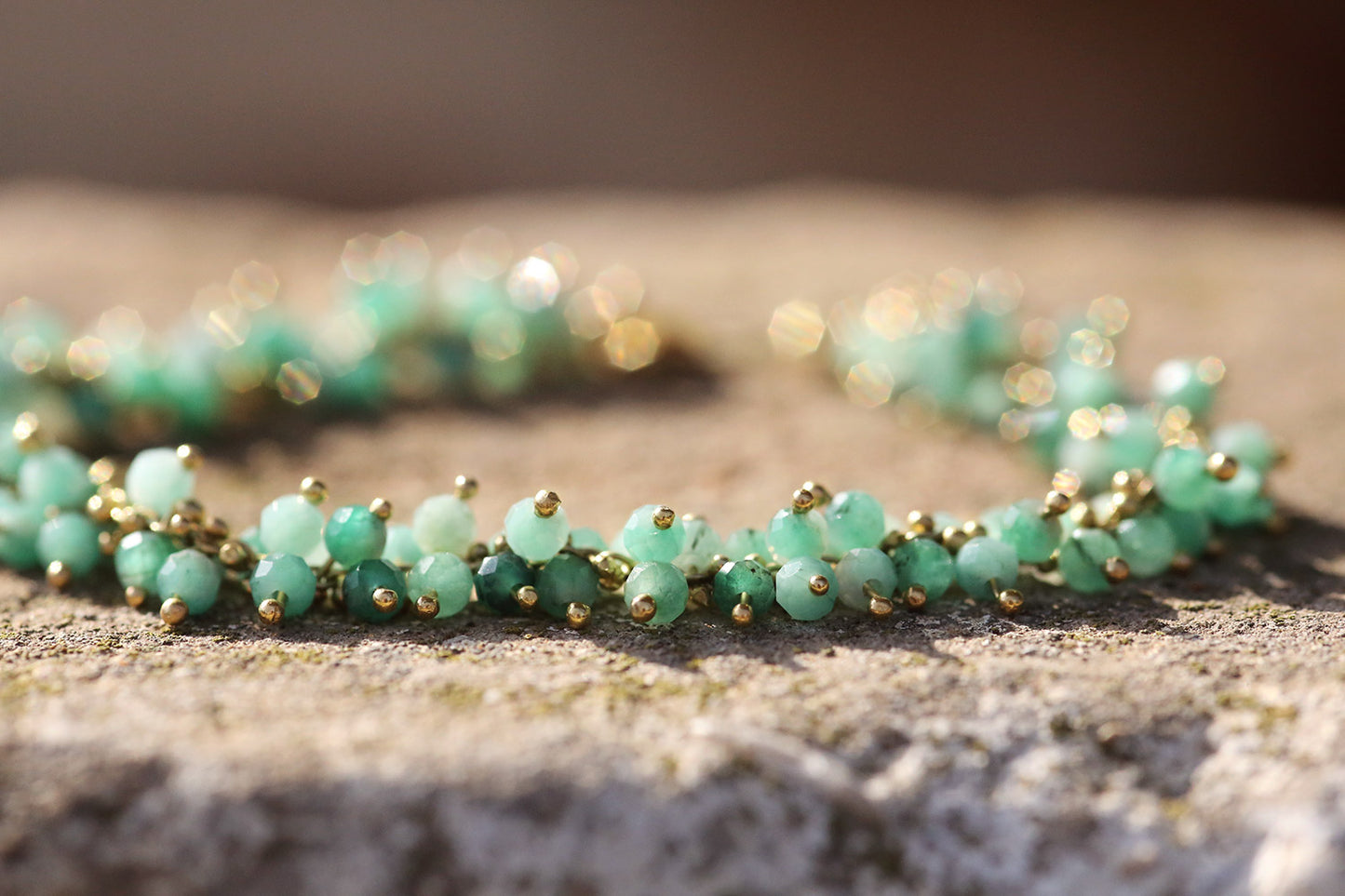 Emerald Grapes Bracelet