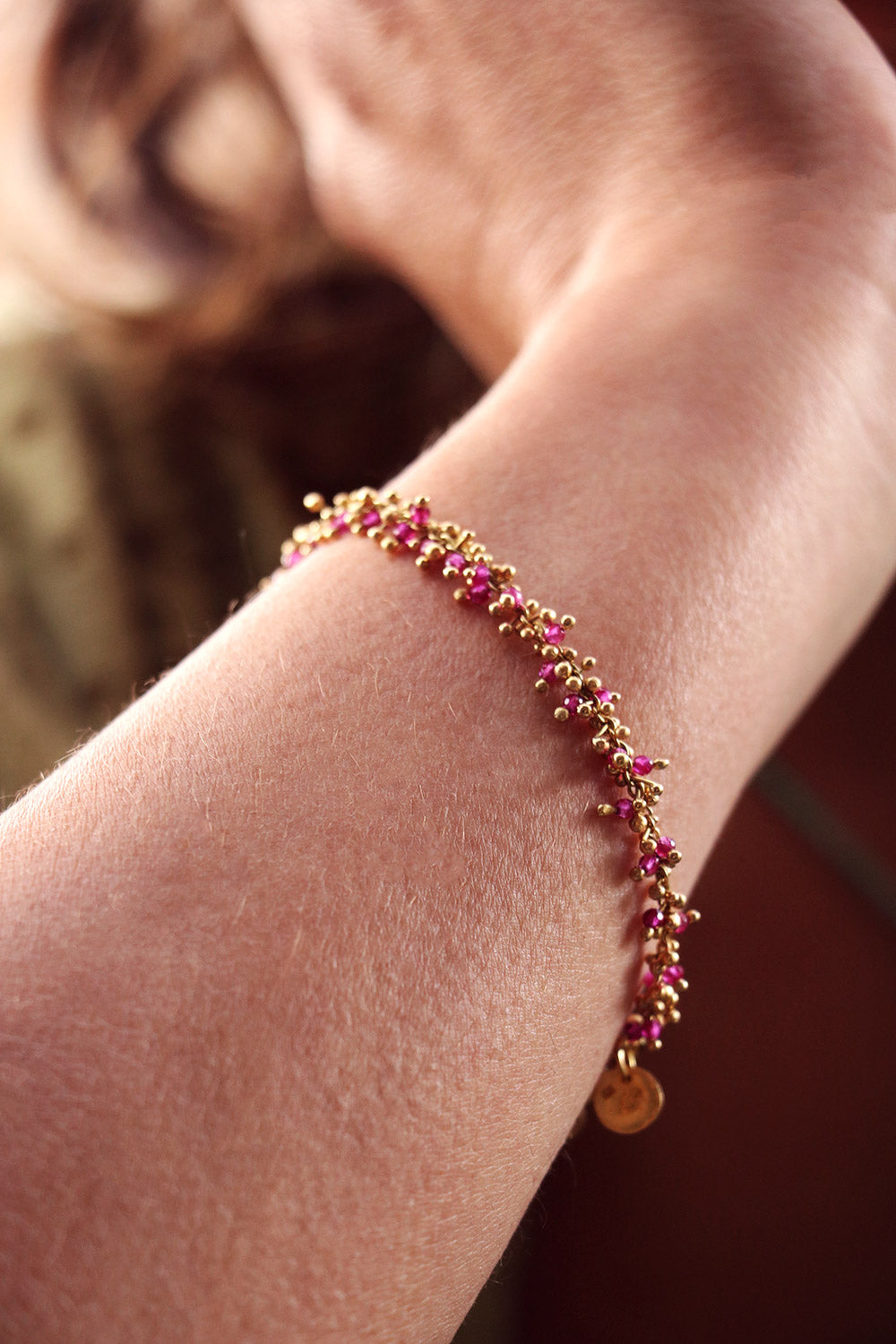 Ruby Mulberry Bracelet