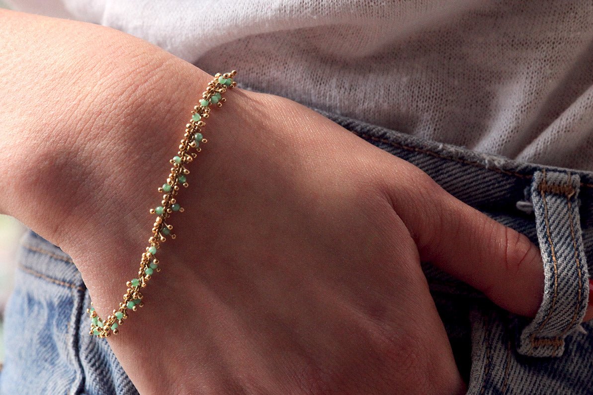 Emerald Mulberry Bracelet
