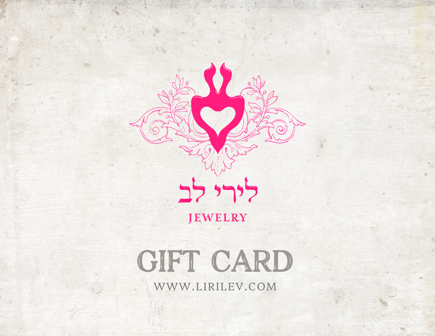 Liri's Gift Card