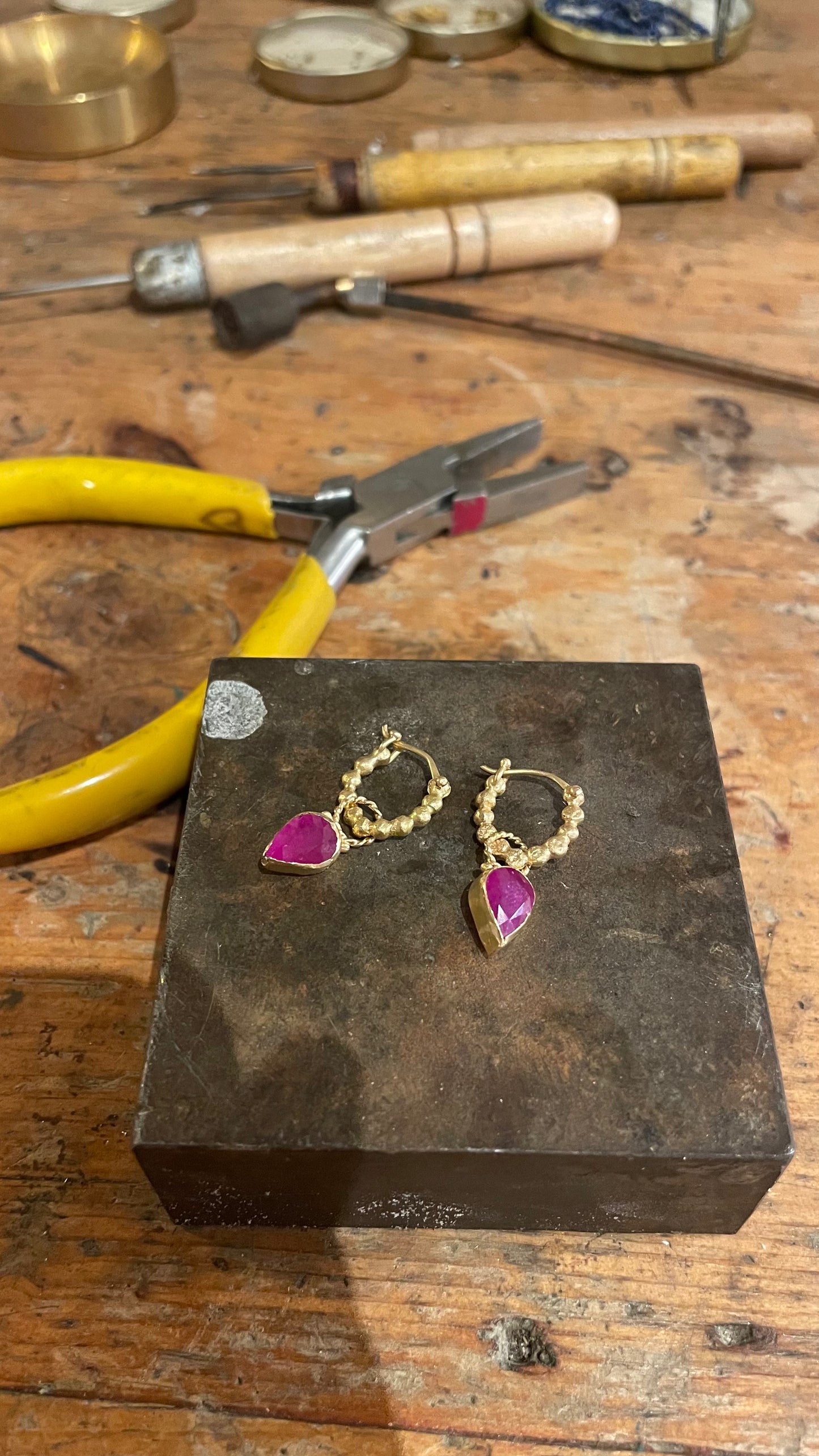 Pear Earrings