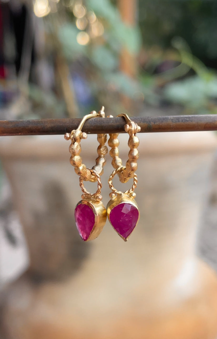 Pear Earrings