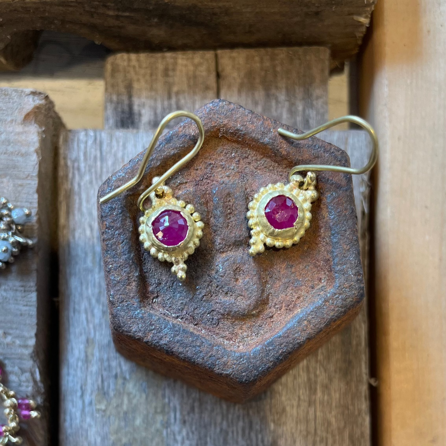 Ruby Earrings